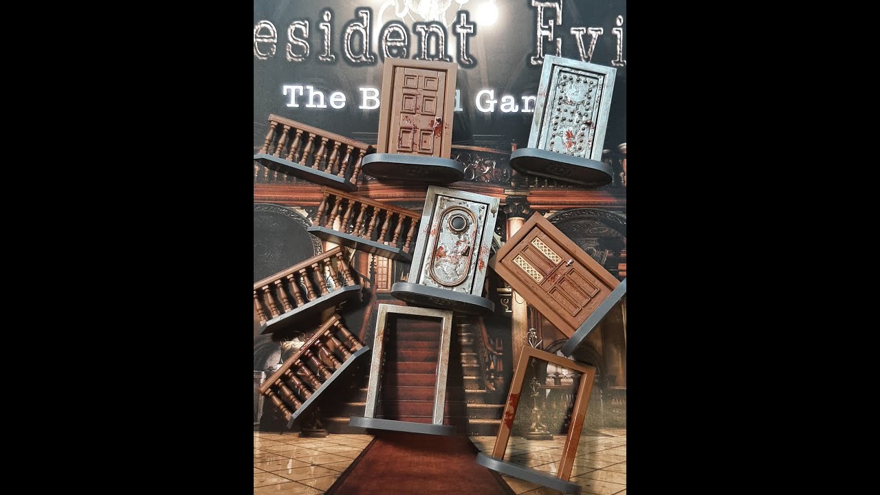 Resident Evil Boardgame : Scenery Part 2