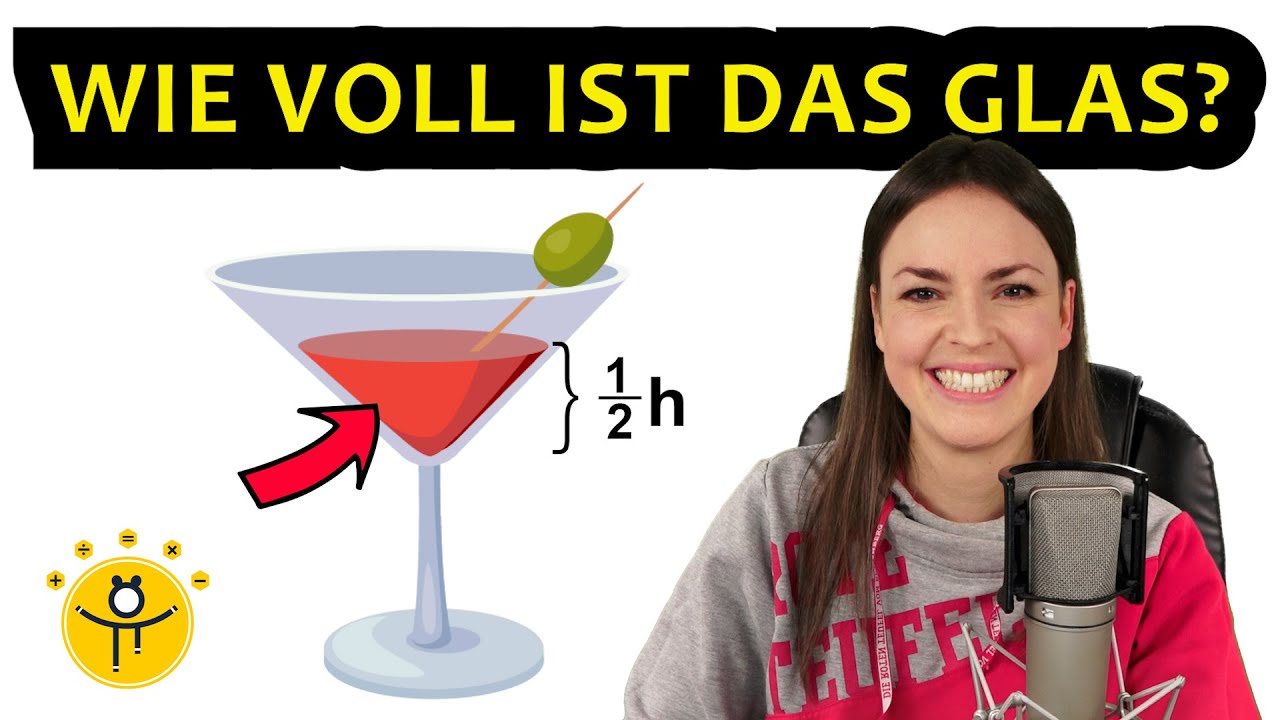 Hättest du DAS gedacht? – Zu wie viel Prozent ist das Glas gefüllt?