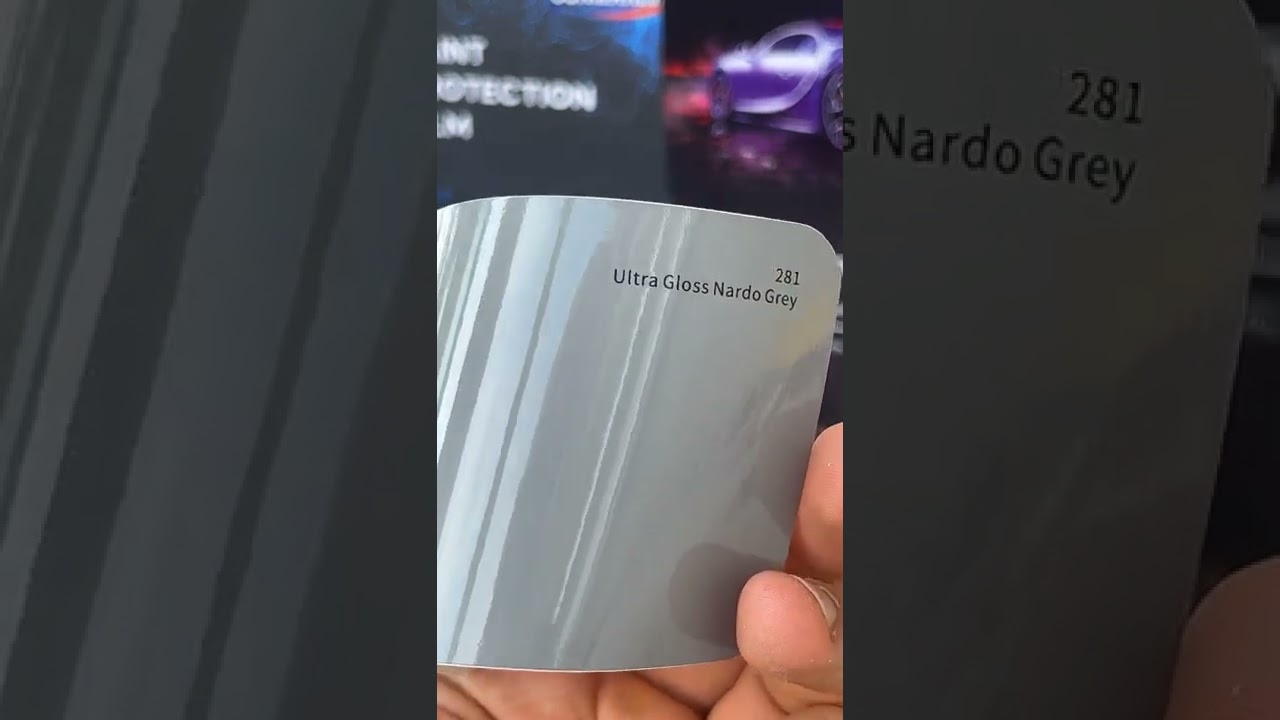 SUNMAXFILMS COLORS 281 Ultra Gloss Nardo Grey