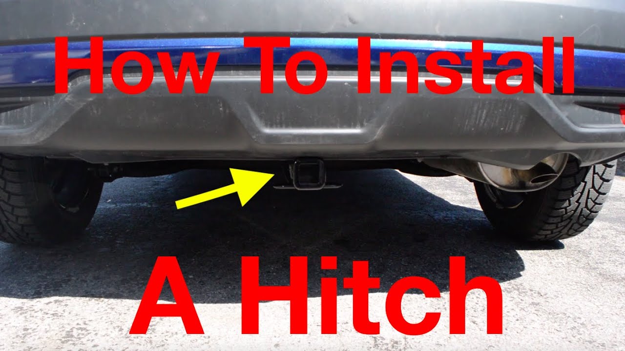 How to Install a Hitch (On a 2019 Nissan Kicks)
