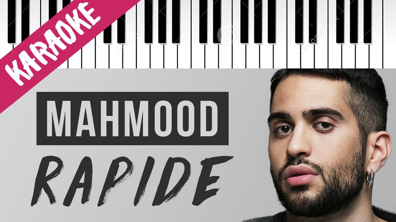 Mahmood | Rapide // Piano Karaoke con Testo