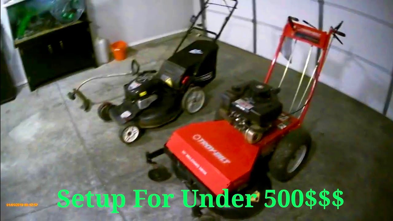 2020 Lawn Care Setup - Budget Setup