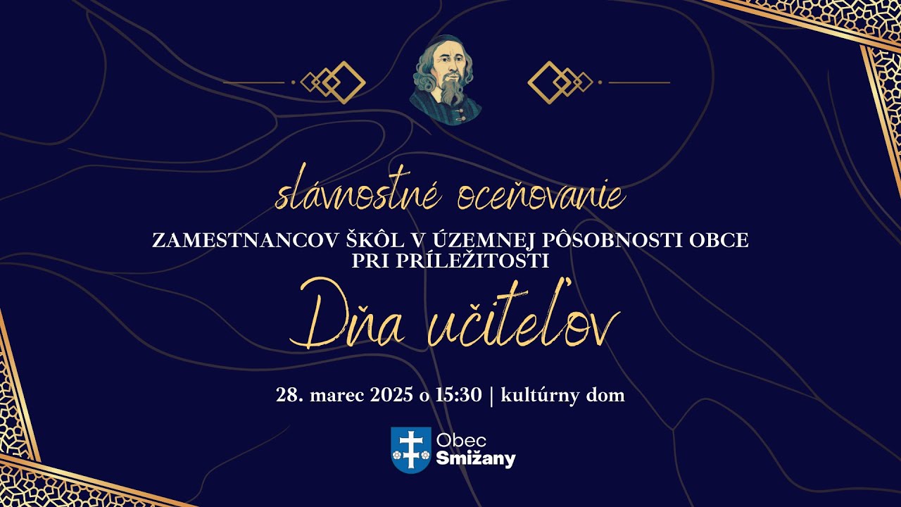 Slávnostné oceňovanie pri príležitosti Dňa učiteľov