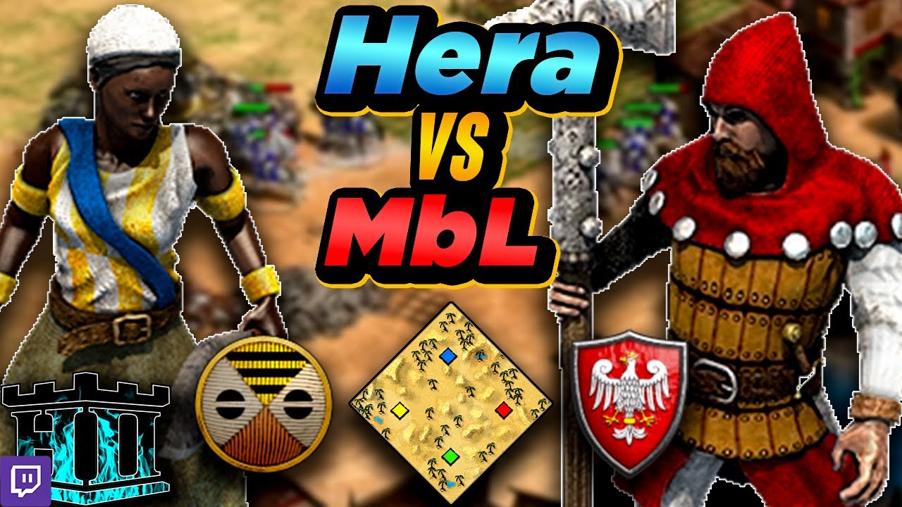Malians vs Poles | 1v1 Arabia | vs MbL | AoE2