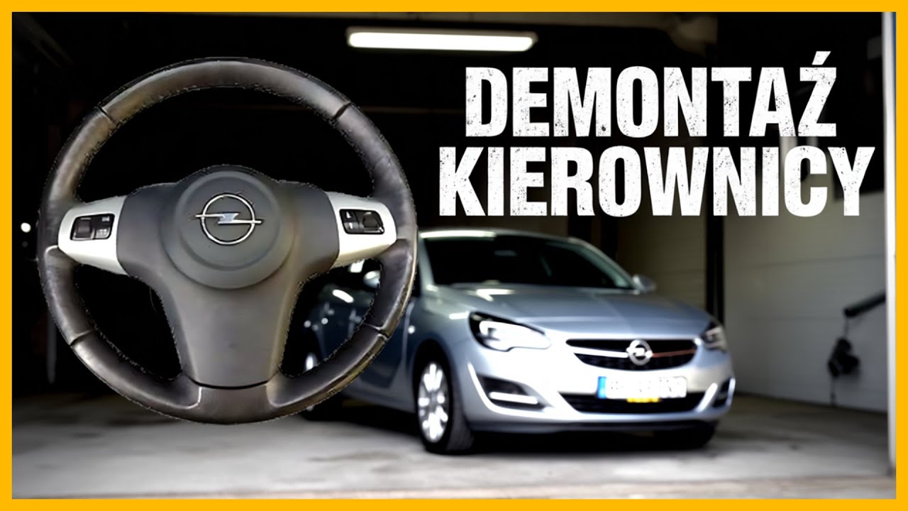 AIRBAG I KIEROWNICA - DEMONTAŻ OPEL CORSA D | DKMOTO.PL