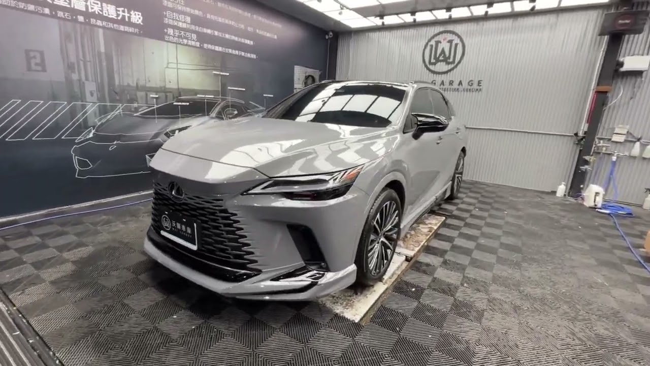 WAL x RX450h+ x KSG 納多灰改色犀牛皮 #新竹汽車貼膜 #竹北貼膜 #沃爾車庫 #汽車貼膜 #汽車包膜