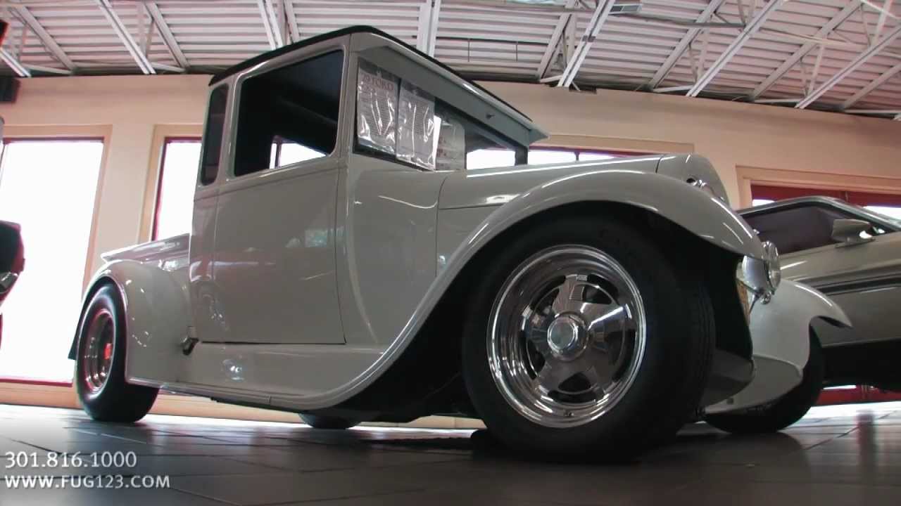 1929 Ford Custom Pickup for sale Flemings with test drive, driving sounds, and walk through video
