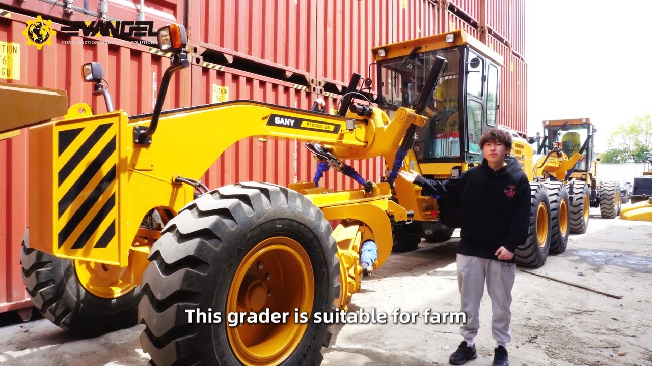 Mechanical Export | SANY STG190C-85 Motor Grader Explanation