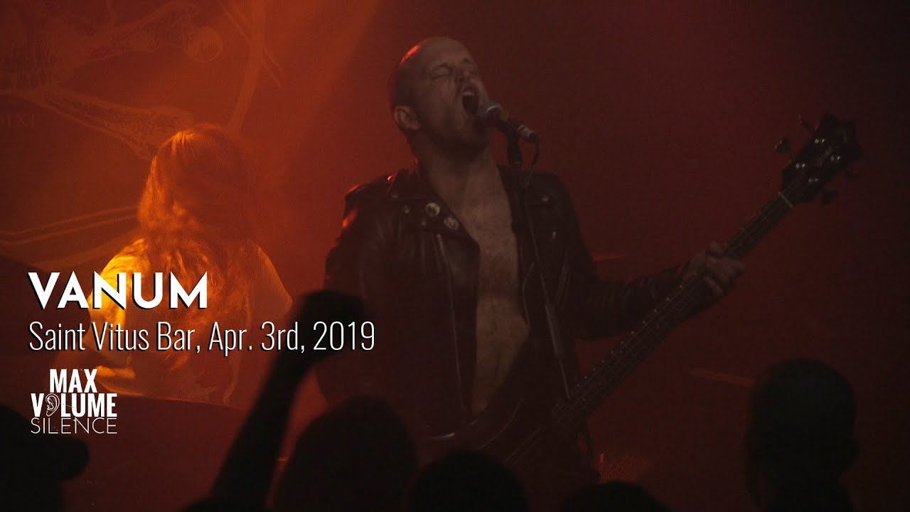 VANUM live at Saint Vitus Bar, Apr. 3rd, 2019 (FULL SET)