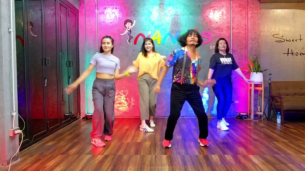 สอนเต้นเพลง ปูไข่ไก่หลง [กล้วย  คลองหอยโขง ครูแนนแดนซ์อีซี่