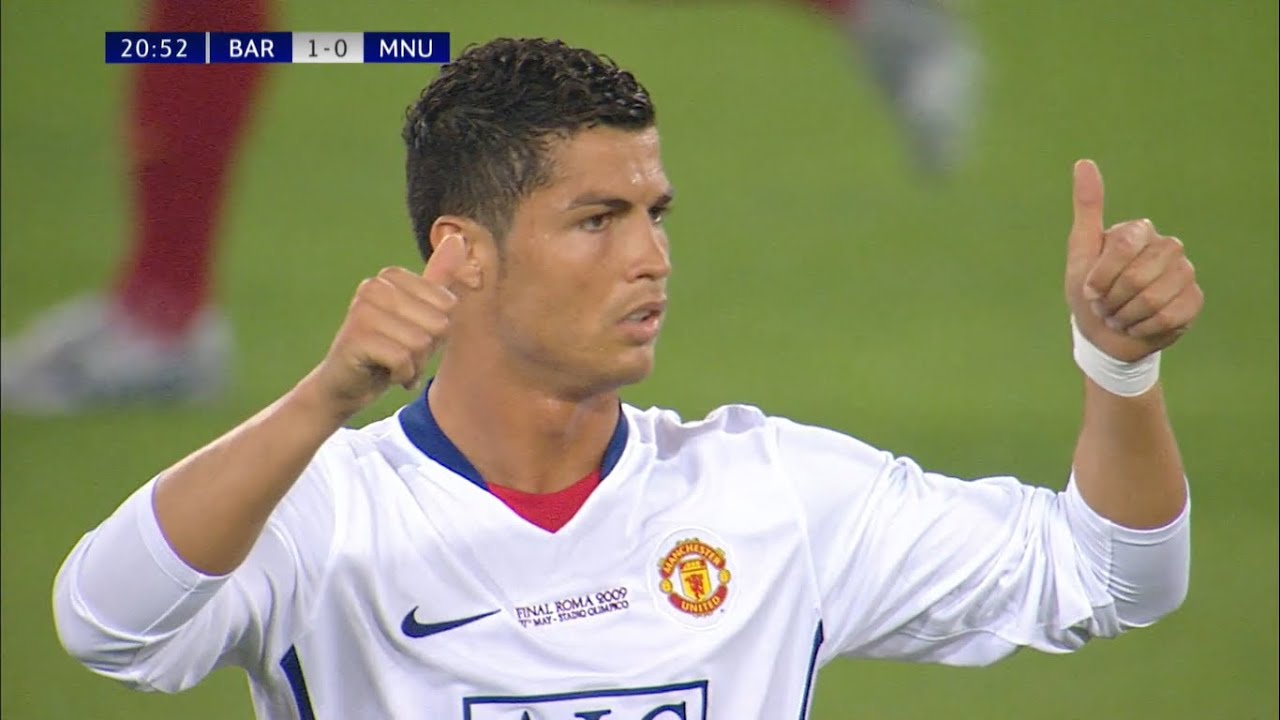 Cristiano Ronaldo Vs Barcelona Away (27/05/2009) Ucl Final (English Commentary) HD 1080i