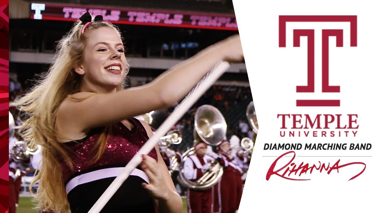 Rihanna Show / Temple University Diamond Marching Band