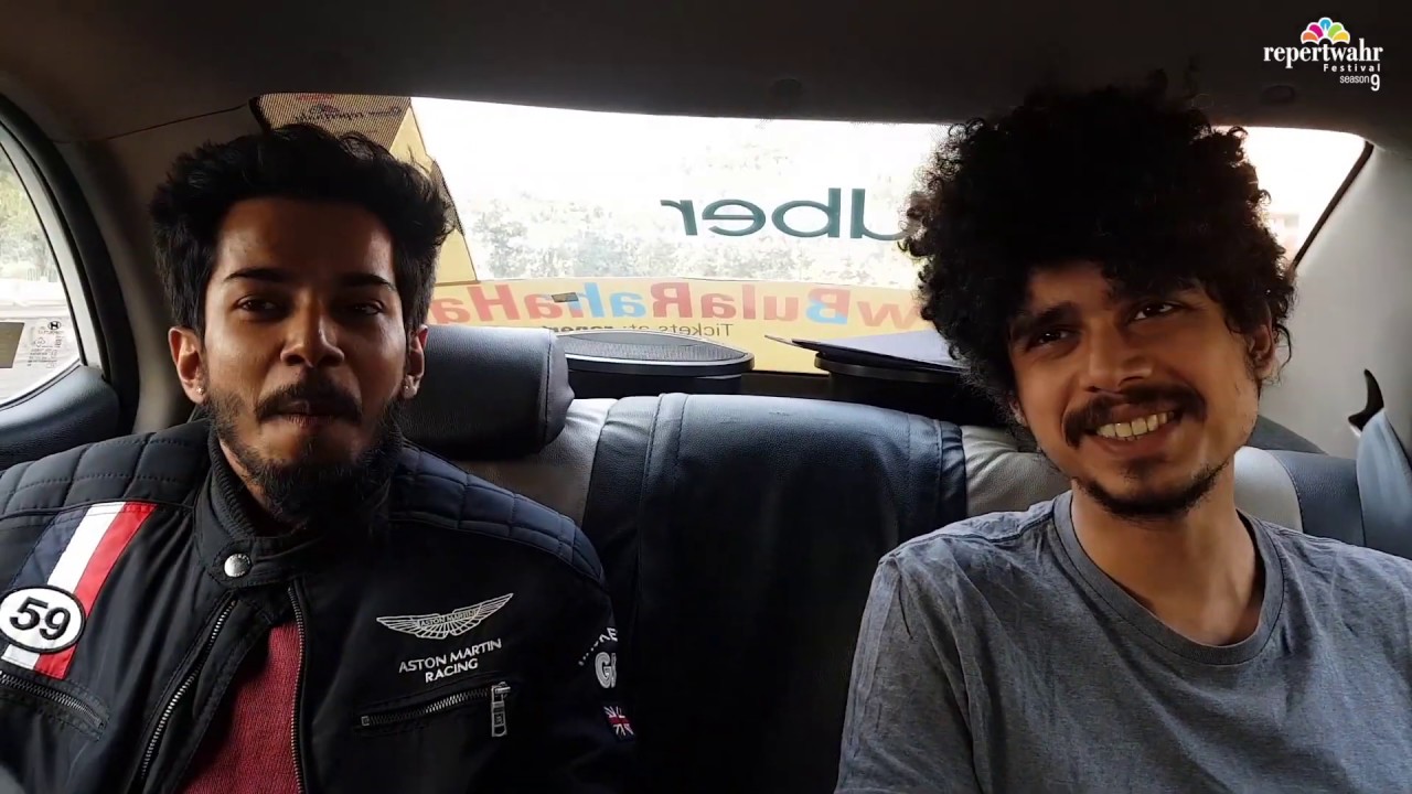 Repertwahr Star in the car with Madboy Imad Shah | Repertwahr Festival