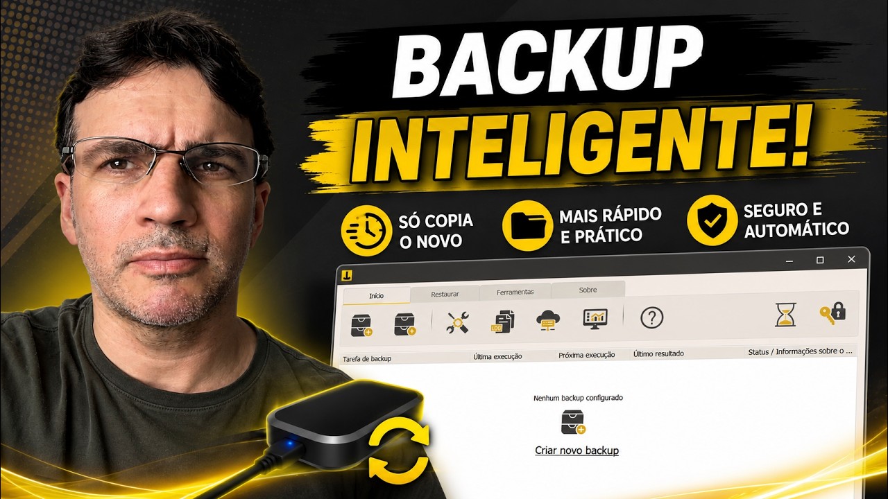 A Maneira CORRETA de Configurar seu HD Externo para Backup (Dica de Ouro)
