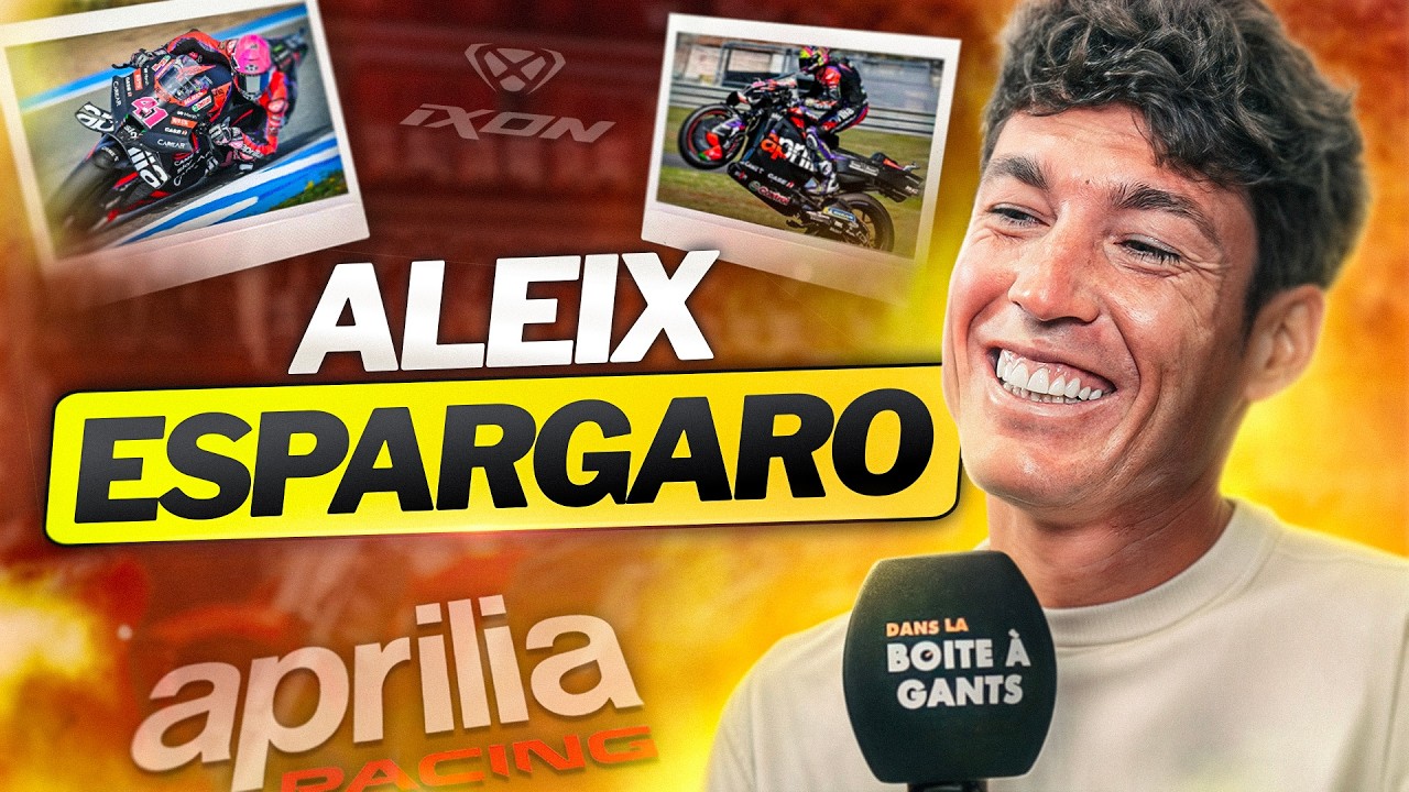Aleix ESPARGARO - Ce qu'il n'a jamais dit ! (Aprilia Racing, crash, MotoGP...)