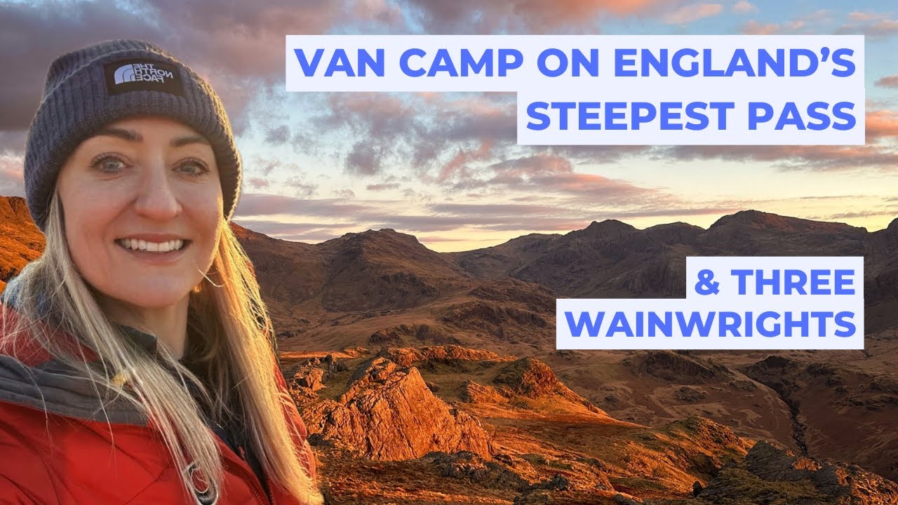 Van Camp on Hard Knott Pass | England’s Steepest Pass | Lake District