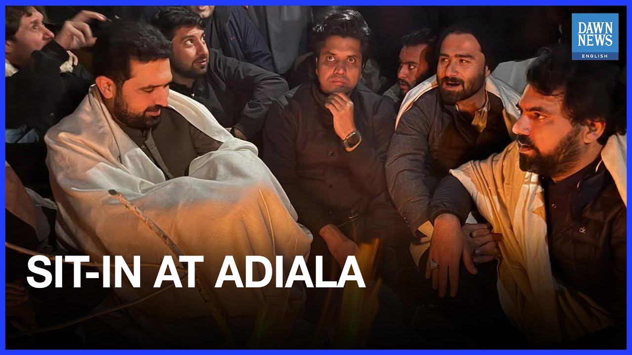 KP CM Stages Overnight Sit-In Outside Adiala Jail After Being Denied Meeting with Imran Khan | Dawn