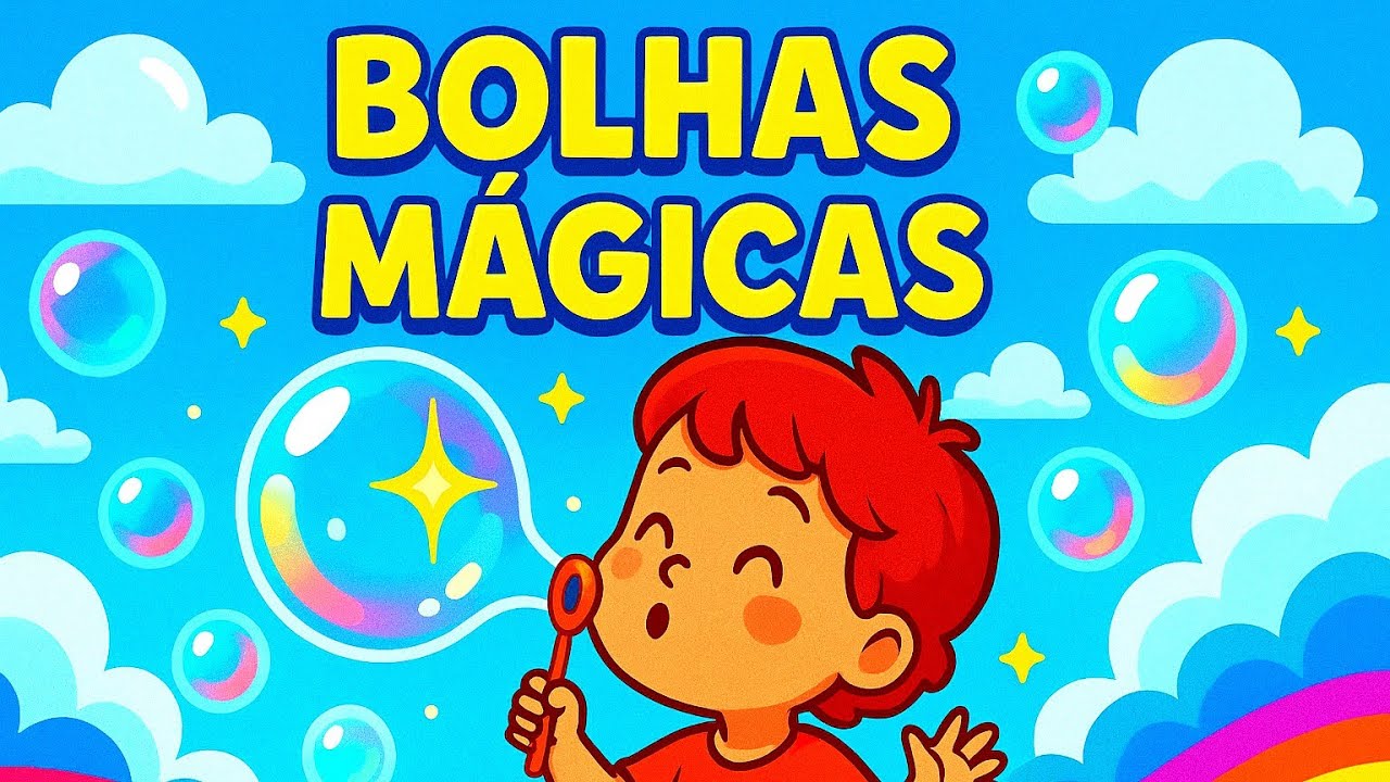 🌟 Bolhas M&aacute;gicas e Mundos Coloridos &ndash; M&uacute;sica Infantil In&eacute;dita!
