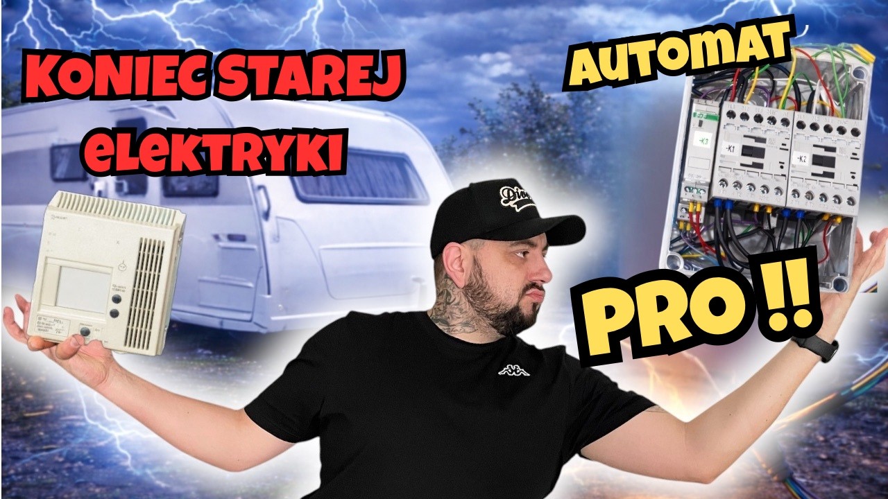 TANIO JUŻ BYŁO ‼️ Automat PRO i nowa elektryka w przyczepie kempingowej 🧨