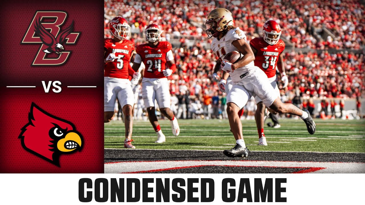 Boston College vs. Louisville Condensed Game | 2023 ACC Football