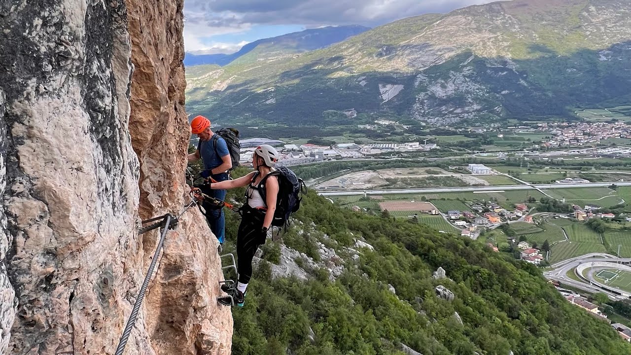 Jezioro Garda i Ferraty - Część 1 - del Colodri, Rio Salagoni, Monte Albano.