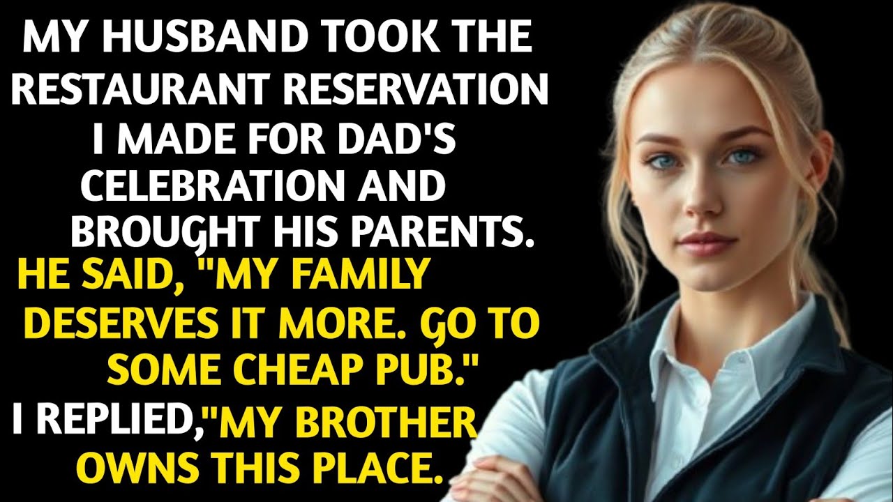My Hubby Took Our Reservation And Told Us To Leave! The Truth Finally Came Out