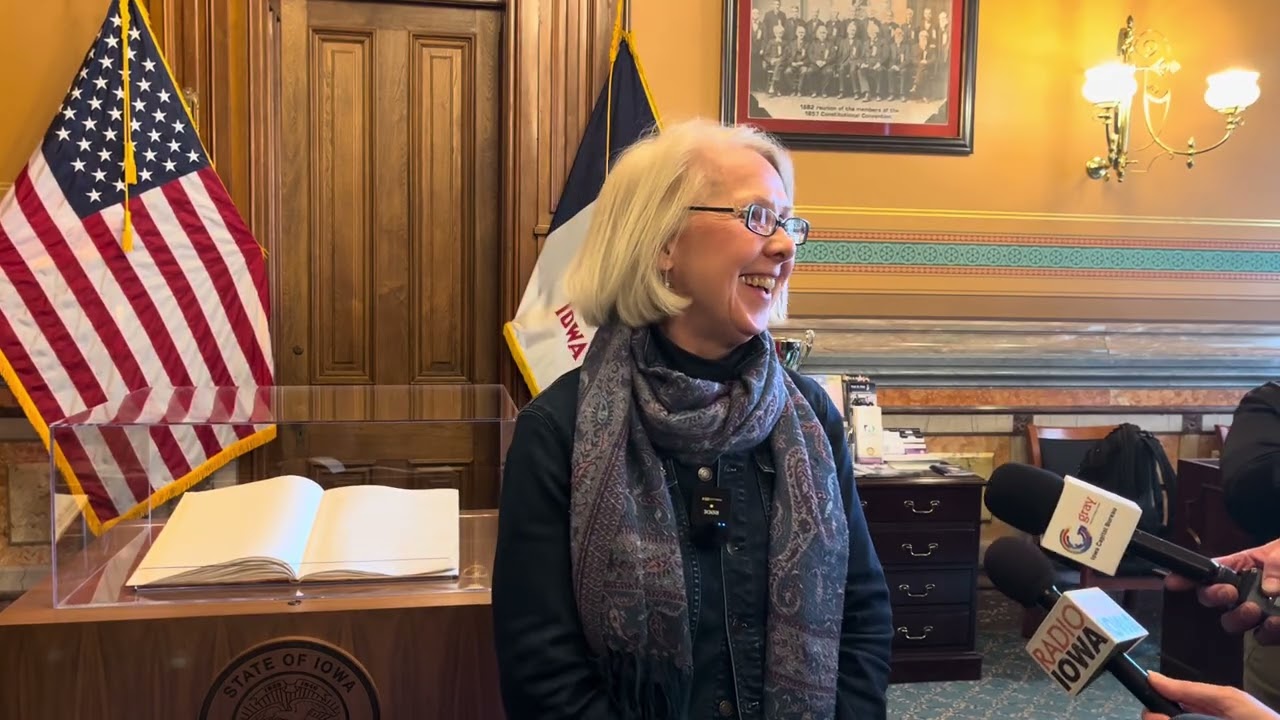 Julie Stauch answers Qs after filing for Iowa's primary ballot
