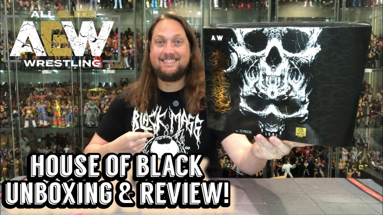 The House of Black 1/3K AEW Jazwares Vault Unboxing & Review!