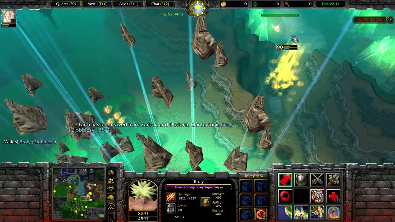 Broly 2.1d Live