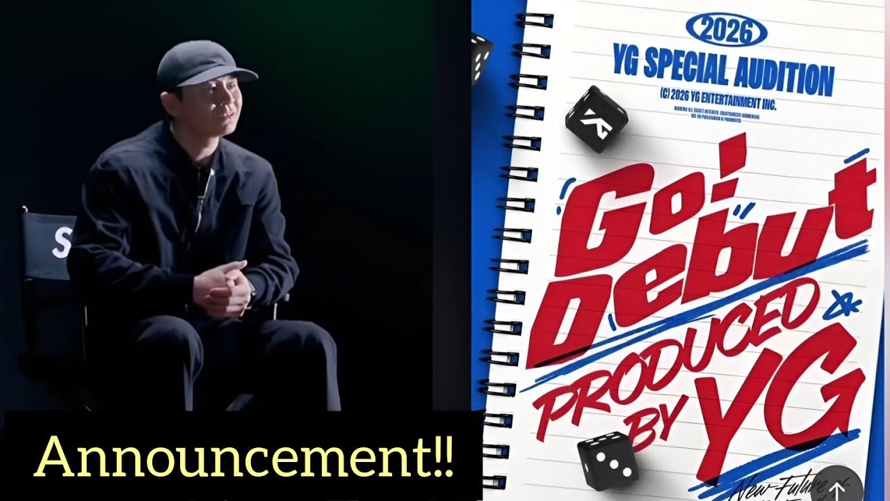 YG Entertainment has announced that it will hold &ldquo;YG SPECIAL AUDITION 2026: GO! DEBUT&rdquo; 