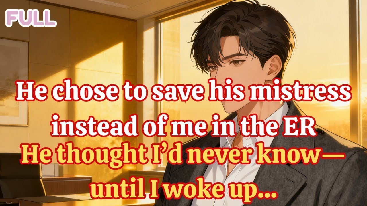 He chose to save his mistress instead of me in the ER  He thought I’d never know—until I woke up