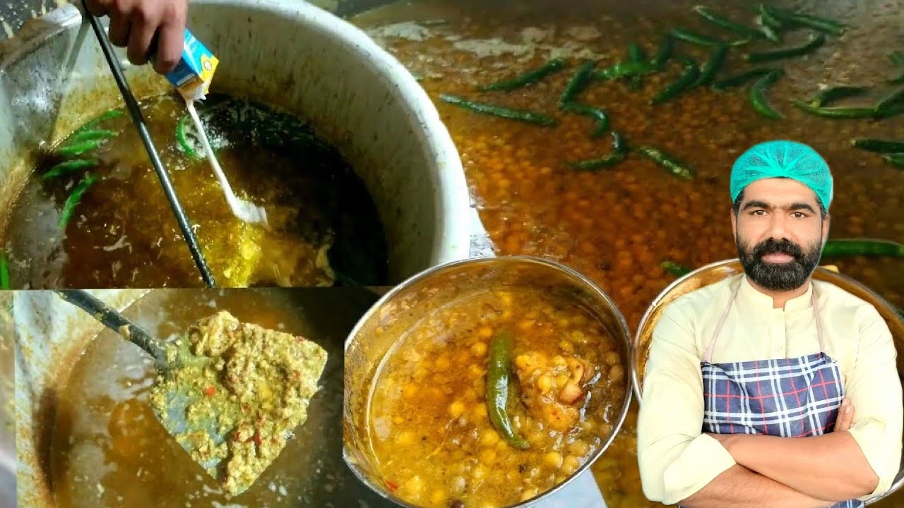 Lahori Chane Masala recipe cooking By Basit hussain |مزیدار لاہوری چنے کا مصالحہ بنانے کا مکمل طریقہ