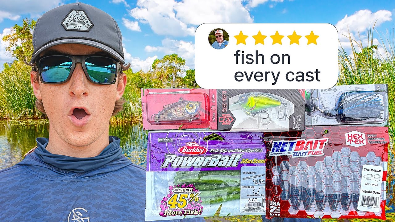 I Tried RIDICULOUS Fishing Lure Claims - Are They True?