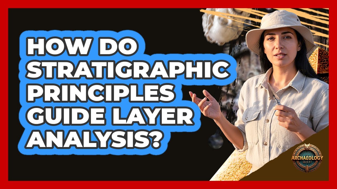 How Do Stratigraphic Principles Guide Layer Analysis?