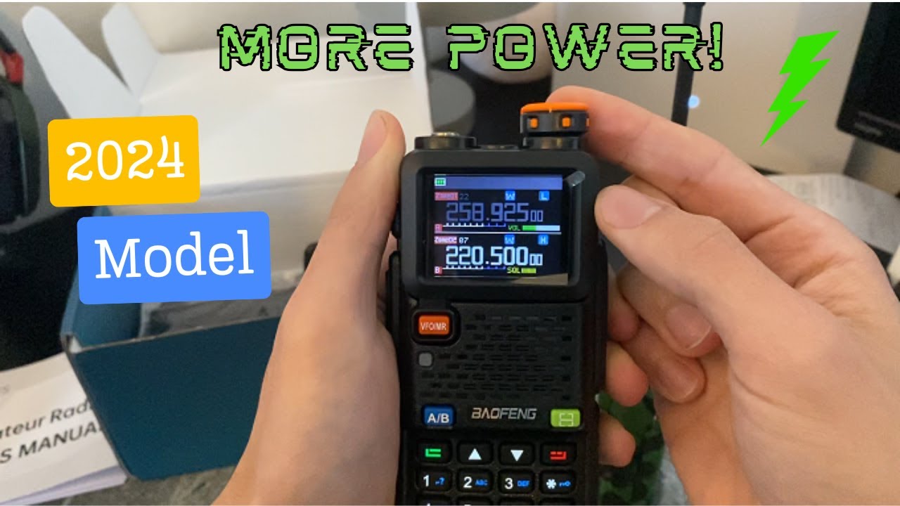 Baofeng UV-5RH Pro 2024 Unboxing: 50cm Antenna & Comparison!
