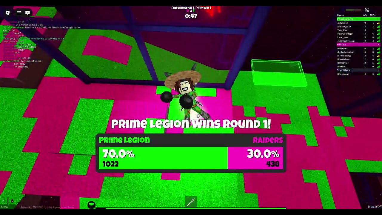 Prime Legion defense against Infinity - January 22, 2026