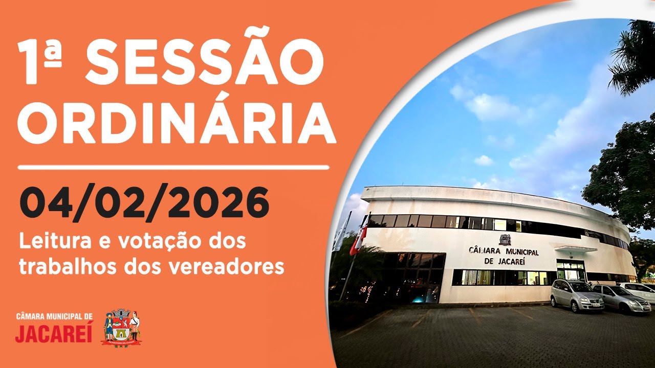 1ª SESSÃO ORDINÁRIA - 04/02/2026 - Expediente (Parte 2)