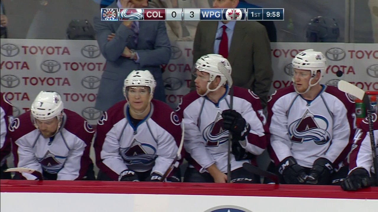 Avalanche stunned as Jets score twice in 16 seconds