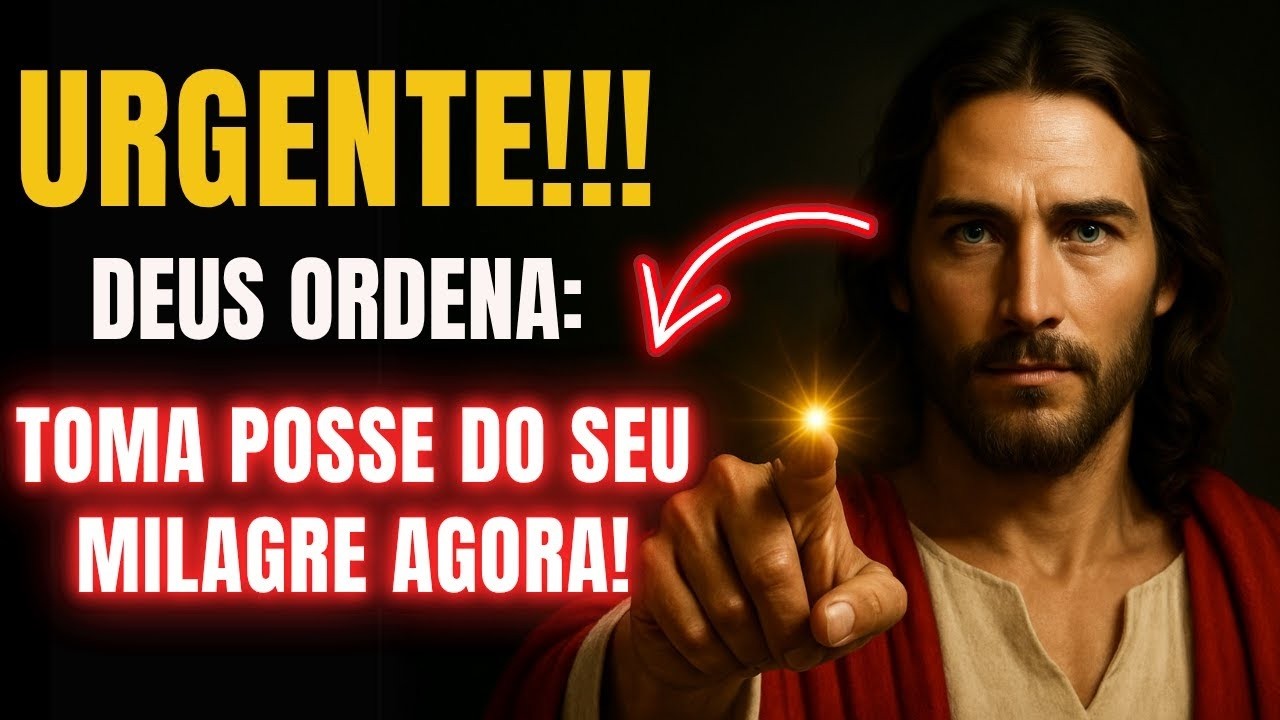 DEUS DIZ_ EU ACABEI DE ENVIAR UM GRANDE MILAGRE!