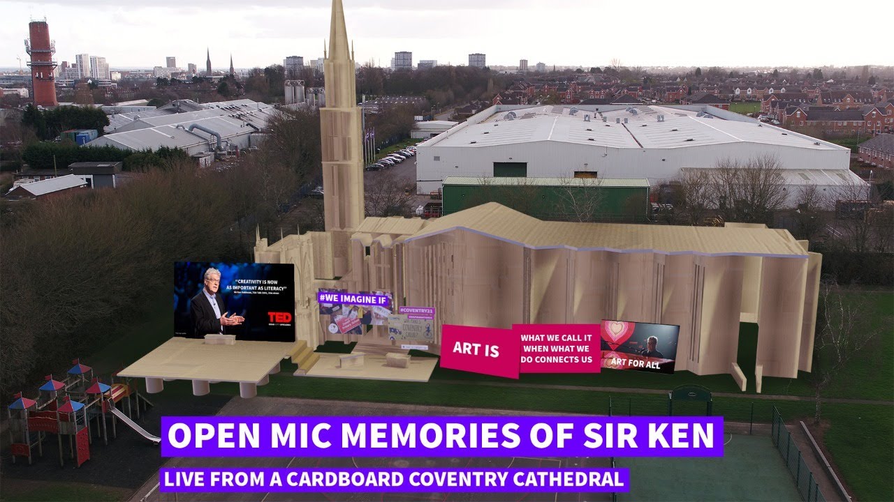 #WEIMAGINEIF - An Open Mic Evening with us, you and Prof Mick Waters in Memory of Sir Ken Robinson