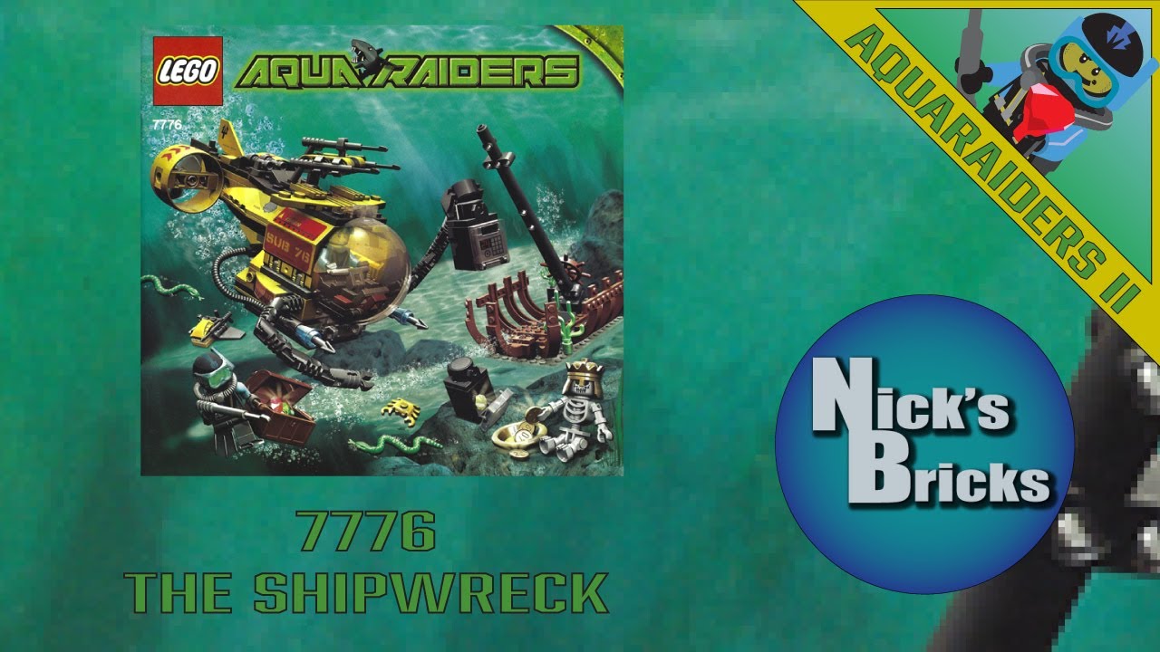 Lego 7776 - Кораблекрушение - Aquaraiders II - Nick's Bricks