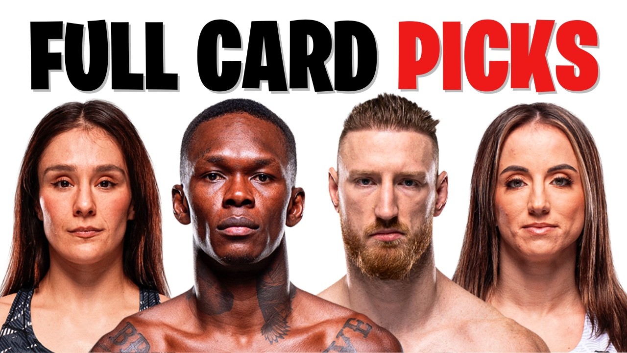 UFC Seattle Full Card Predictions & Breakdown