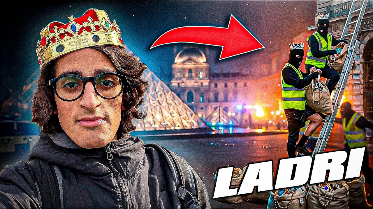 RICONSEGNO I GIOIELLI RUBATI AL LOUVRE!
