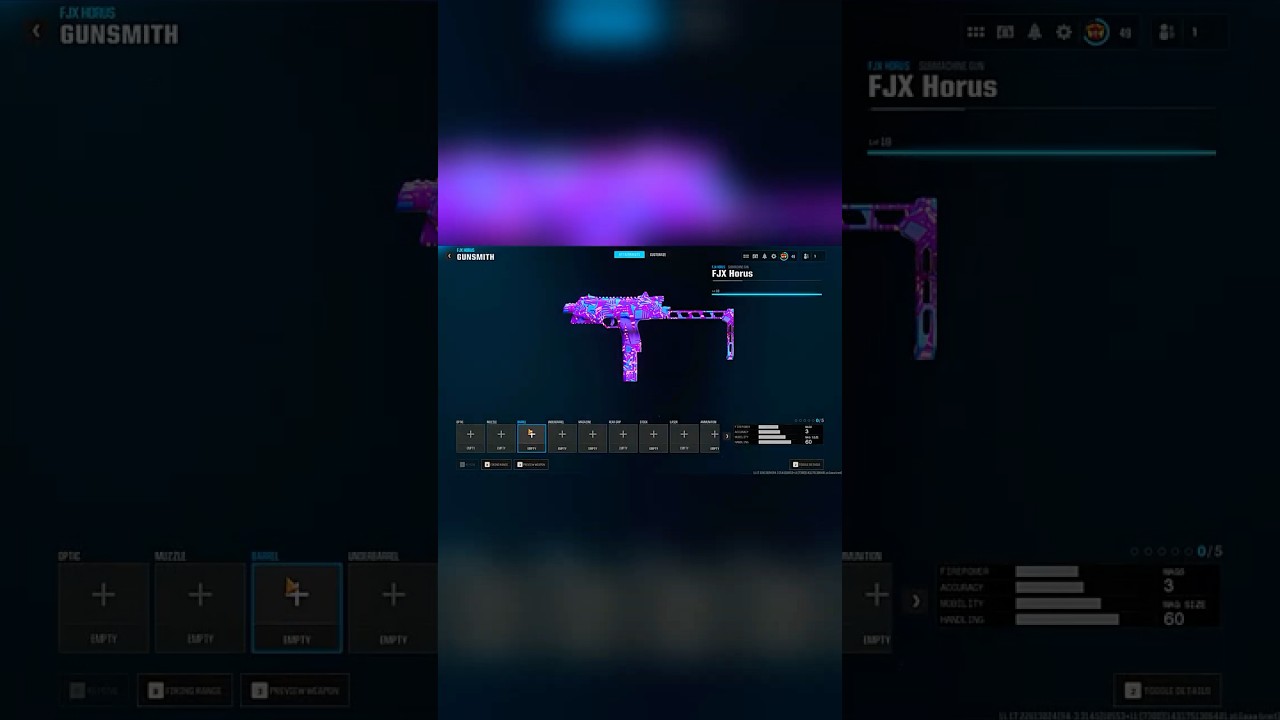 THE BEST MOVEMENT FJX HORUS CLASS SETUP IN WARZONE SEASON 4😴
