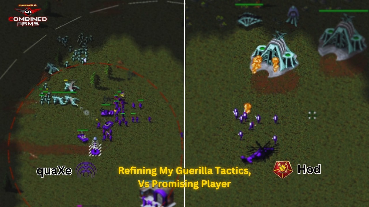 Refining My Guerilla Tactics, vs Promising Player | Combined Arms