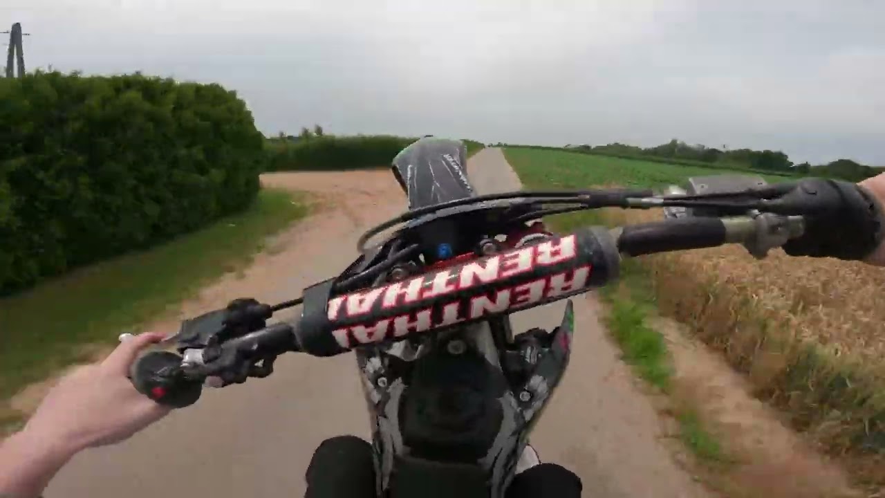 PODJAZDY I TEST KXF 450 🔥 / POLICJA