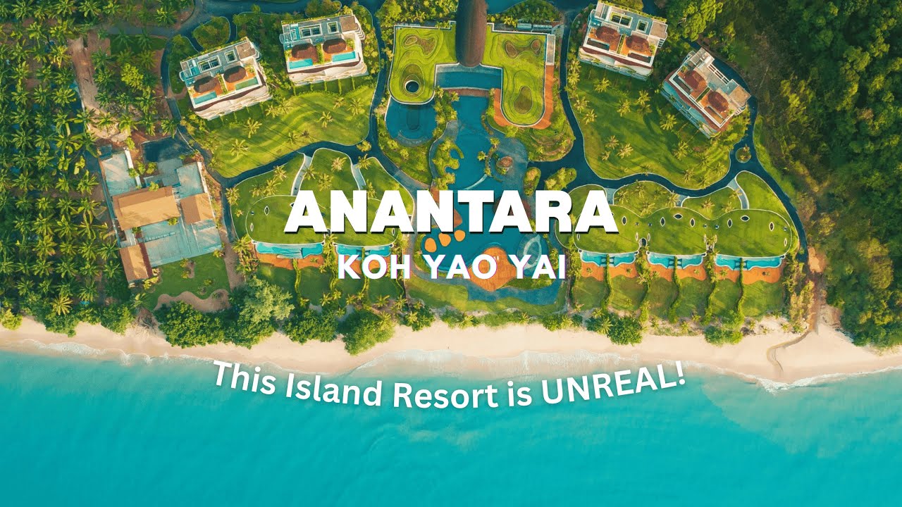 Anantara Koh Yao Yai Thailand | Stunning Drone Views & Grand Ocean View Suite! 4K