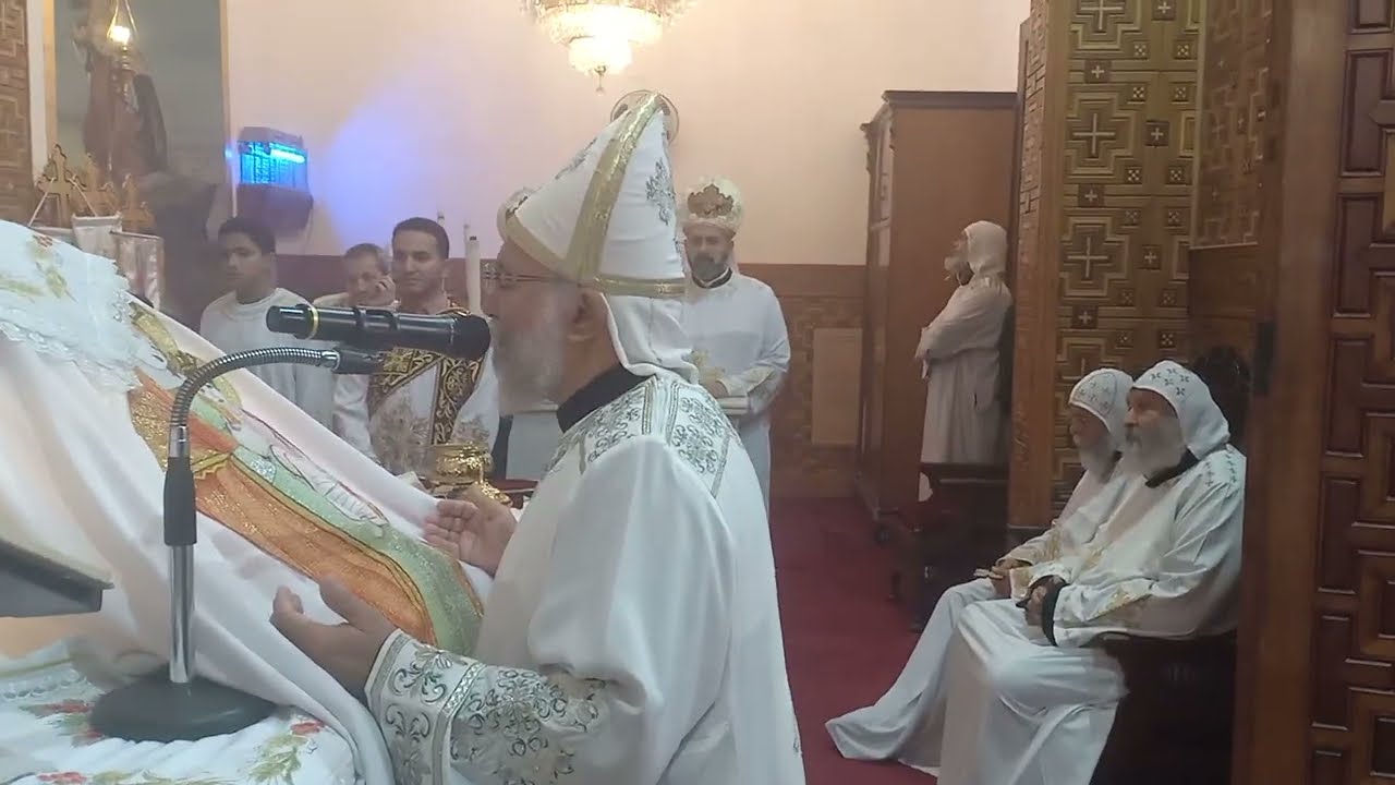 يااللة العظيم الابدي القمص يوحنا فؤاد قداس سنوية القمص صموئيل زكريا تصوير قناة كنيستي my church