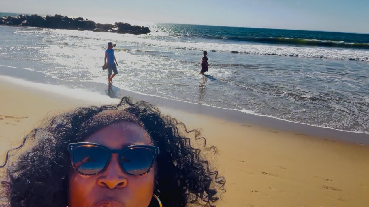 Venice Beach|| The surf was up|| writing in the sand..