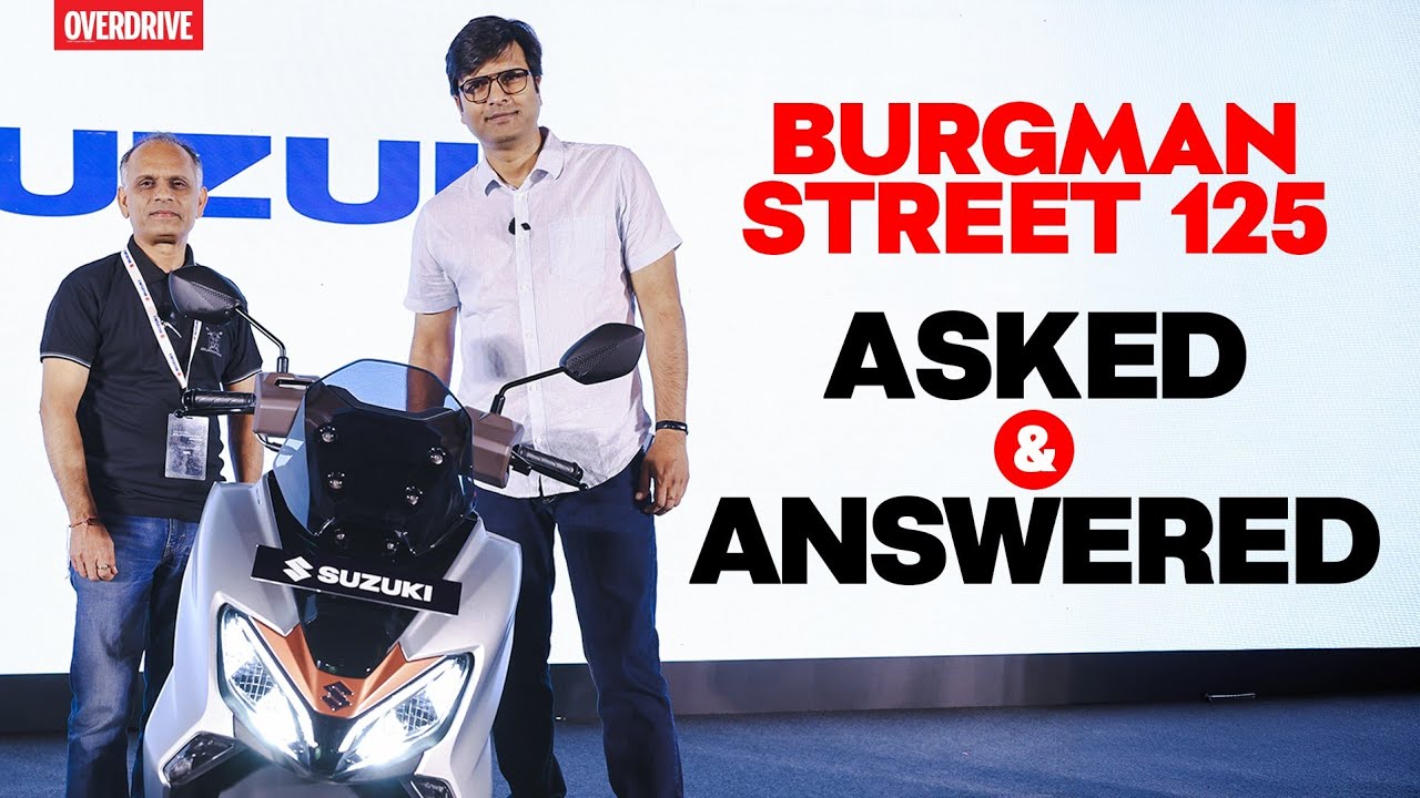 Suzuki Burgman Street 125 2026 года | Что нового? | Интервью с Дипаком Мутреей | #OVERDRIVE